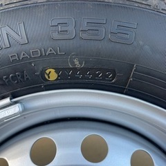 145/80r12 80/78N LTホイールとタイヤ4本セット