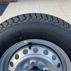 145/80r12 80/78N LTホイールとタイヤ4本セット
