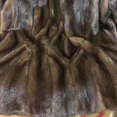 超最高級のミンク毛皮ハーフコート