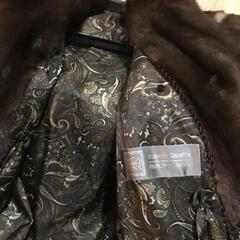 超最高級のミンク毛皮ハーフコート