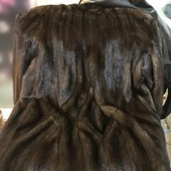 超最高級のミンク毛皮ハーフコート