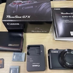 【美品】Canon PowerShot G7 X 光学4.2倍ズ...