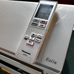 エアコン Panasonic Eolia 2.2kw CS-229CZE7 2018年製 動作良好 