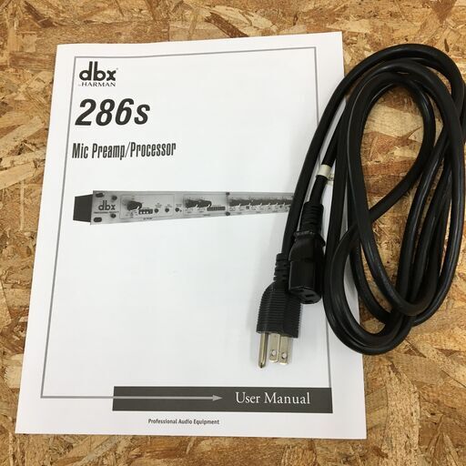 dbx 286s マイクプリアンプ プロセッサー ケーブルおまけ 286s | dbx