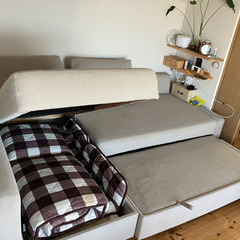 IKEA フリーヘーテン ソファ ソファベッド