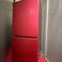 【ネット決済】【中古】冷蔵庫2ドア アクア QAR-17J(レッ...