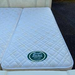 LANPAS ダブルベッド 日本ベッド Beads Pocketマットレス付き