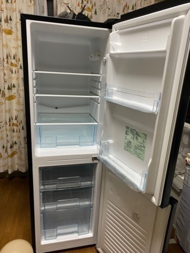 2022年製 美品 アイリスオーヤマ 冷蔵庫ホワイト 白 IRSE-16A-CW-