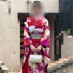 成人式の着物.髪飾りセット　最終値下げ¥38000円から更にお値下げしました❣️