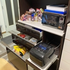 ニトリ アルミナ2 食器棚 キッチンボード「最終値下げ」
