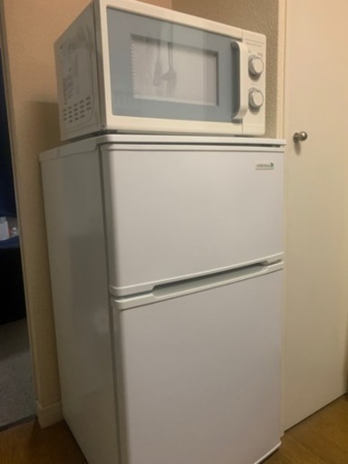 生活家電　洗濯機、冷蔵庫、電子レンジ