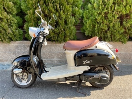 整備済み エンジン絶好調 グリップ バッテリー新品 すぐ乗れます YAMAHA ビーノ2スト 原付き セル OK