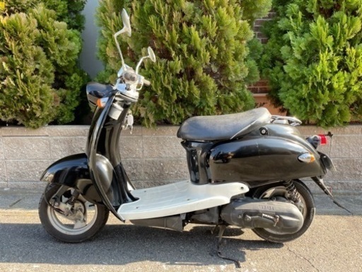 ヤマハビーノ整備済みエンジン絶好調 グリップ  バッテリー新品 すぐ乗れます YAMAHA ビーノ2スト 原付き セル OK！
