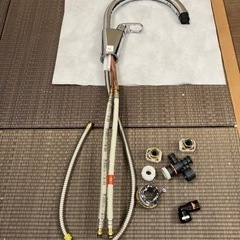 一時停止　リクシル  水栓　グースネック 一時停止 リクシル 水栓 グースネック