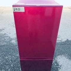 ✨2016年製✨2311番 AQUA✨冷凍冷蔵庫✨AQR-18F‼️