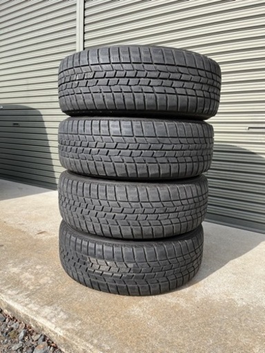 ★値下げ★215/65R16 アルファードに使用 アルミホイール付きスタッドレス4本セット - 車のパーツ