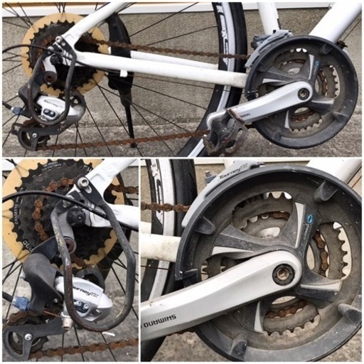 あさひ PRECISION SPORTS 軽量 アルミ製 クロスバイク 自転車 SHIMANO 