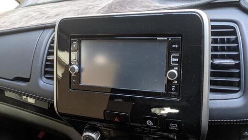 日産純正ナビ MM316D-W メモリーナビ C27 セレナ パネル付き