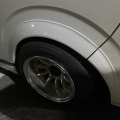 ハイエース　ES　200系ハイエース　オーバーフェンダー(25mm)　ABS製