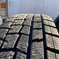 ★DUNLOP　ダンロップ　スタッドレスタイヤ　WINTERMAXX　WM01　2017年製　175/65/15  +42  PCD100/4H  中古　山あり★