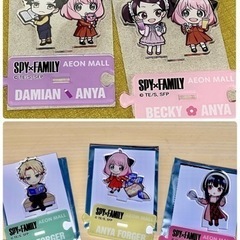 ＳＰＹ×ＦＡＭＩＬＹアクスタ5点セット