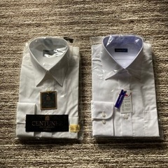 〈未使用〉メンズ長袖ワイシャツ２個セット（サイズ39-78）