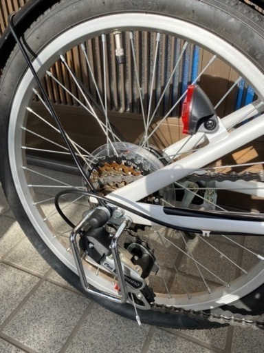 キャプテンスタッグの折りたたみ自転車新品　お値下げ致しました。