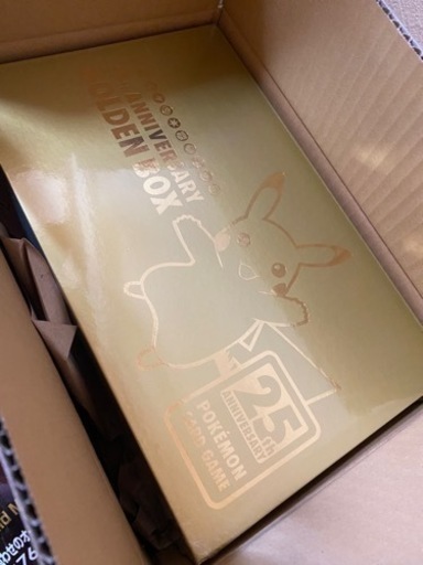 25th ANNIVERSARY GOLDEN BOX ポケモンカード ゴールデンボックス 25周年 シュリンク付 新品未開封品