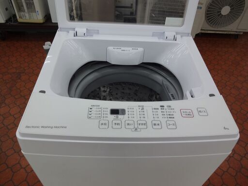 ID 137480　洗濯機ニトリ　6K　２０１９年製　NTR-60