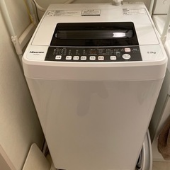 (引取り者決定)ハイセンス全自動電気洗濯機0円