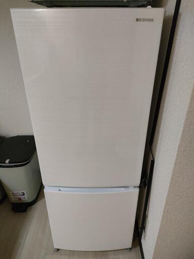セットアップ アイリス154L冷蔵庫　IRSN-15A-WE　2020年製 冷蔵庫