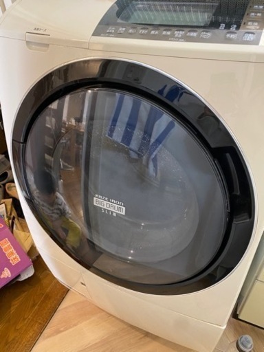 日立　ドラム式洗濯機　BD-S8700Lジャンク品