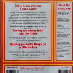 旧フィアット500 ヘインズ整備書（超美品）