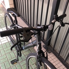 🔹クロスバイク🔹アルミフレームなので軽くて速い！7段✨