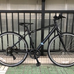 🔹クロスバイク🔹アルミフレームなので軽くて速い！7段✨
