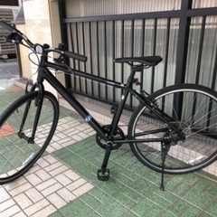🔹クロスバイク🔹アルミフレームなので軽くて速い！7段✨