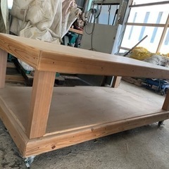 『購入者決まりました』キャスター付き作業台