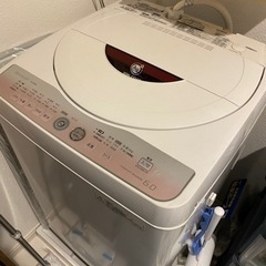 シャープ　縦型洗濯機　6キロ