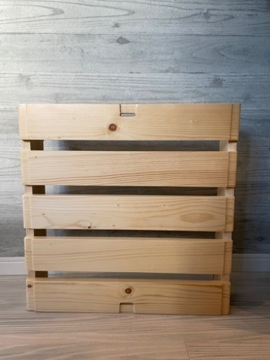 [お引渡決定済]すのこ8枚セット ベッドフレーム パレットベッド 木製 ローベッド 通気性 組み換え自由