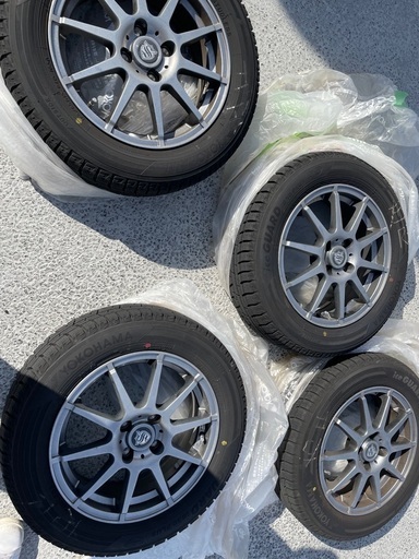 スタッドレスタイヤ4本セットアルミ付き 175 65 15 | www.viva.ba