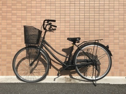 【受け渡し調整中】自転車　カゴ付き　ママチャリ