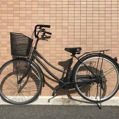 【受け渡し調整中】自転車　カゴ付き　ママチャリ