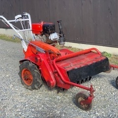 マメトラ　ハンマーナイフモア　草刈機　10馬力　作動品
