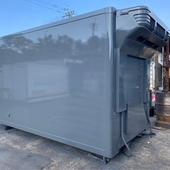 No.720 保冷バン 2ｔ 車 アルミ 箱 バイク 倉庫 トラック コンテナ 米 保管庫 物置 DIY