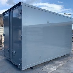 No.720 保冷バン 2ｔ 車 アルミ 箱 バイク 倉庫 トラック コンテナ 米 保管庫 物置 DIY