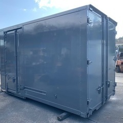 No.720 保冷バン 2ｔ 車 アルミ 箱 バイク 倉庫 トラック コンテナ 米 保管庫 物置 DIY