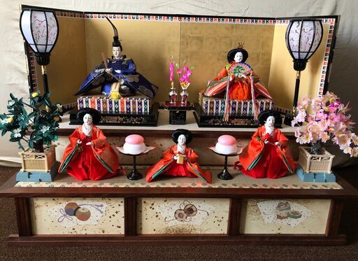 ひな人形2段飾り【美品】お譲りします