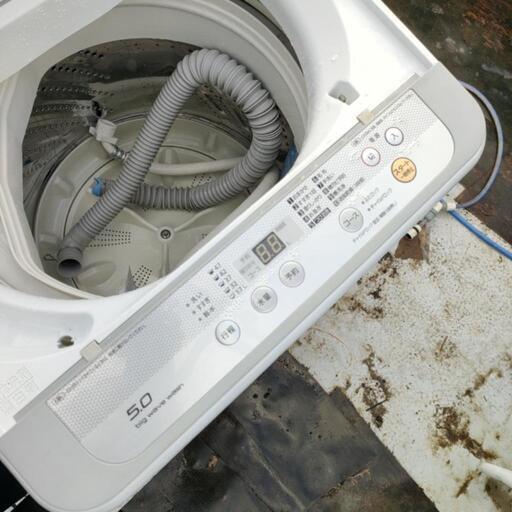 パナソニック 洗濯機 NA-F50B10 2017年製 手洗い済み