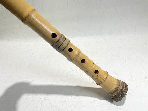 ☆尺八　琴古流　呂玄銘　銀三線継　約42.5センチ　約340g ad5b364fbc5542d7c29e0543ff986b