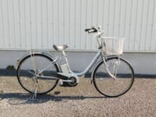 新基準 2010 ヤマハ PAS リチウムT PZ26LT シルバー 8.1Ah 充電回数僅か24回 新品サドル 新品ブレーキワイヤー 車体＆バッテリー極めて良好 自575